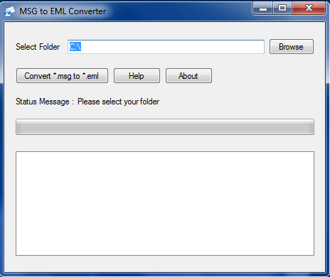 Msg To Eml Converter