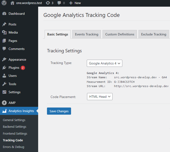 Analytics Insights for Google Analytics 4